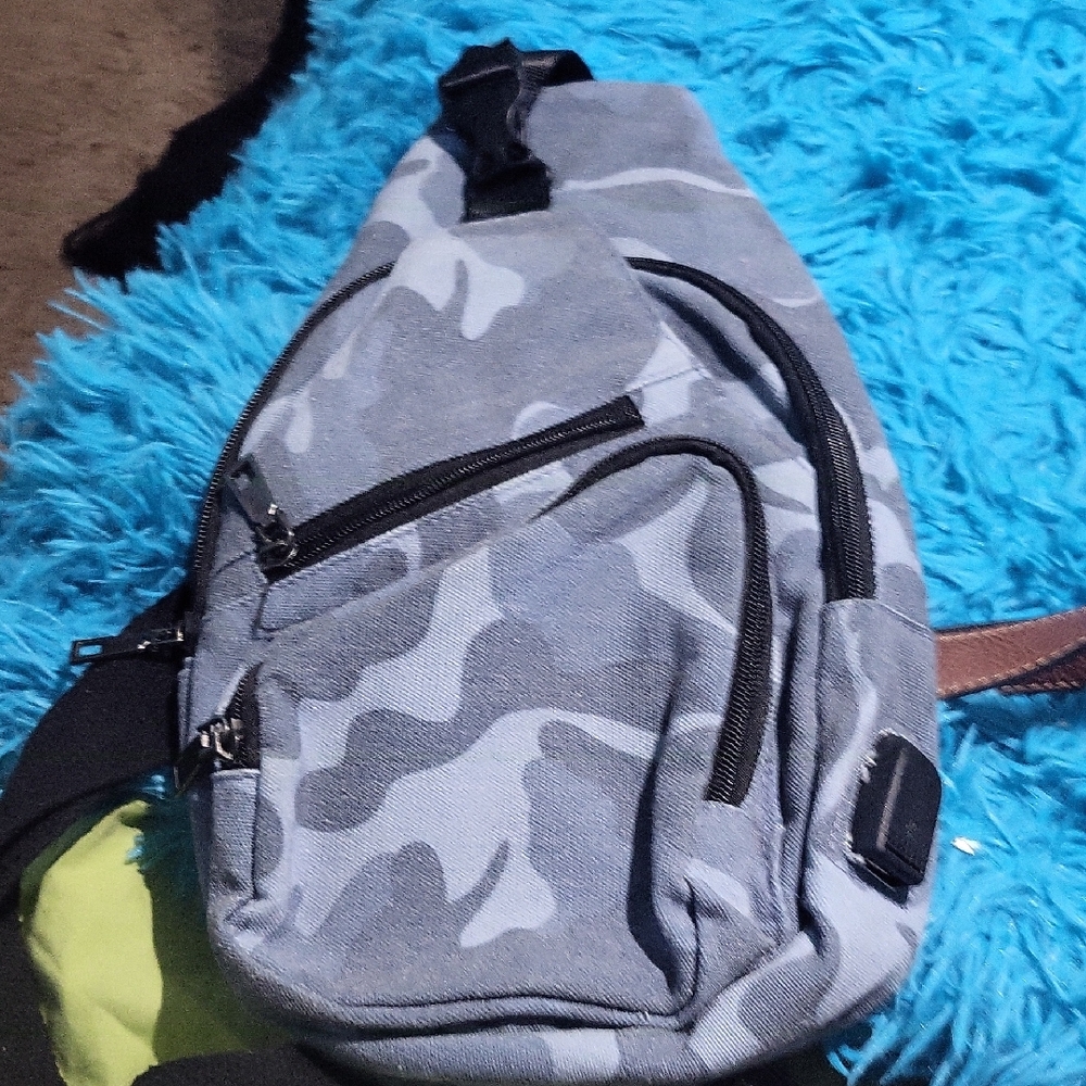 Urban Camouflage Sling Backpack